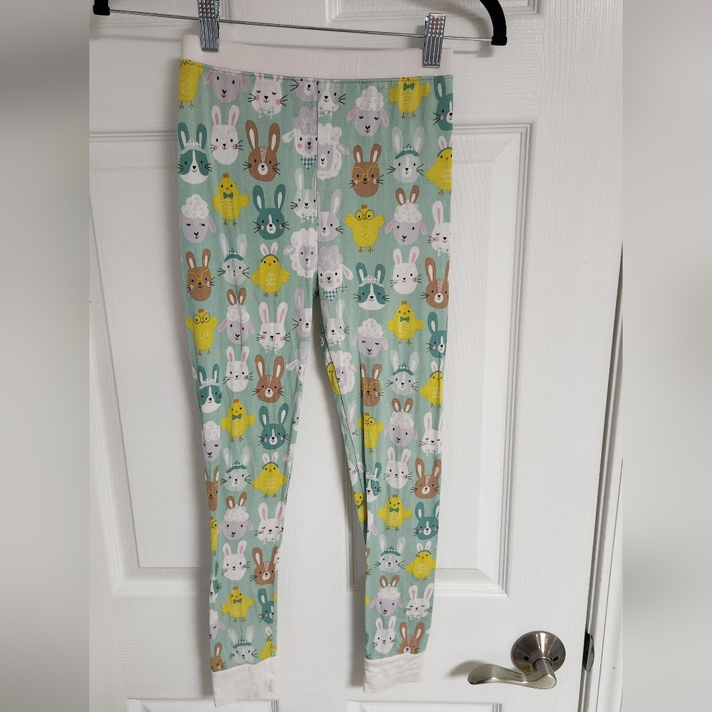 Little Sleepies Bunny Print Pajama Pants - Multicolor